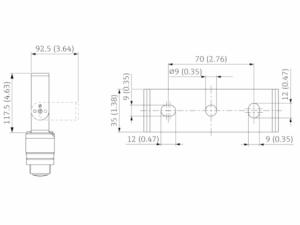 E+H 71325079 Mounting Bracket
