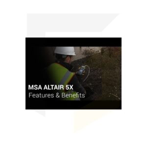 MSA ALTAIR 5X Gas Detector (Colour) - Methane / O2 / NO2 / CO & H2S